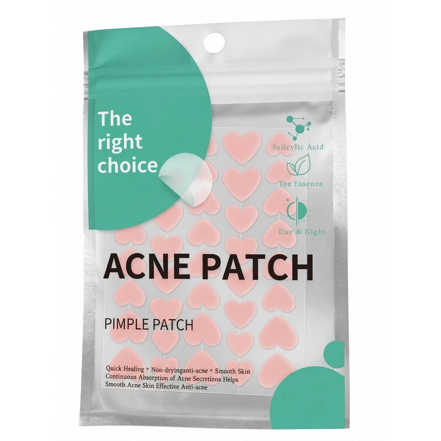 Acne Patch Coração Rosa
